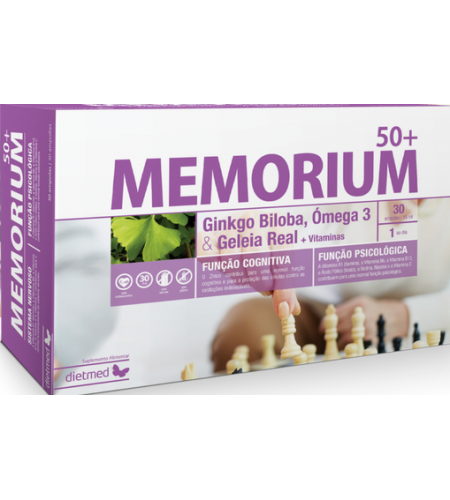 Memorium 50+ - 30 Ampolas - Dietmed